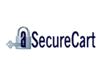 A secure cart logo