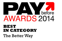Paybefore Awards 2014 Better Way to Pay